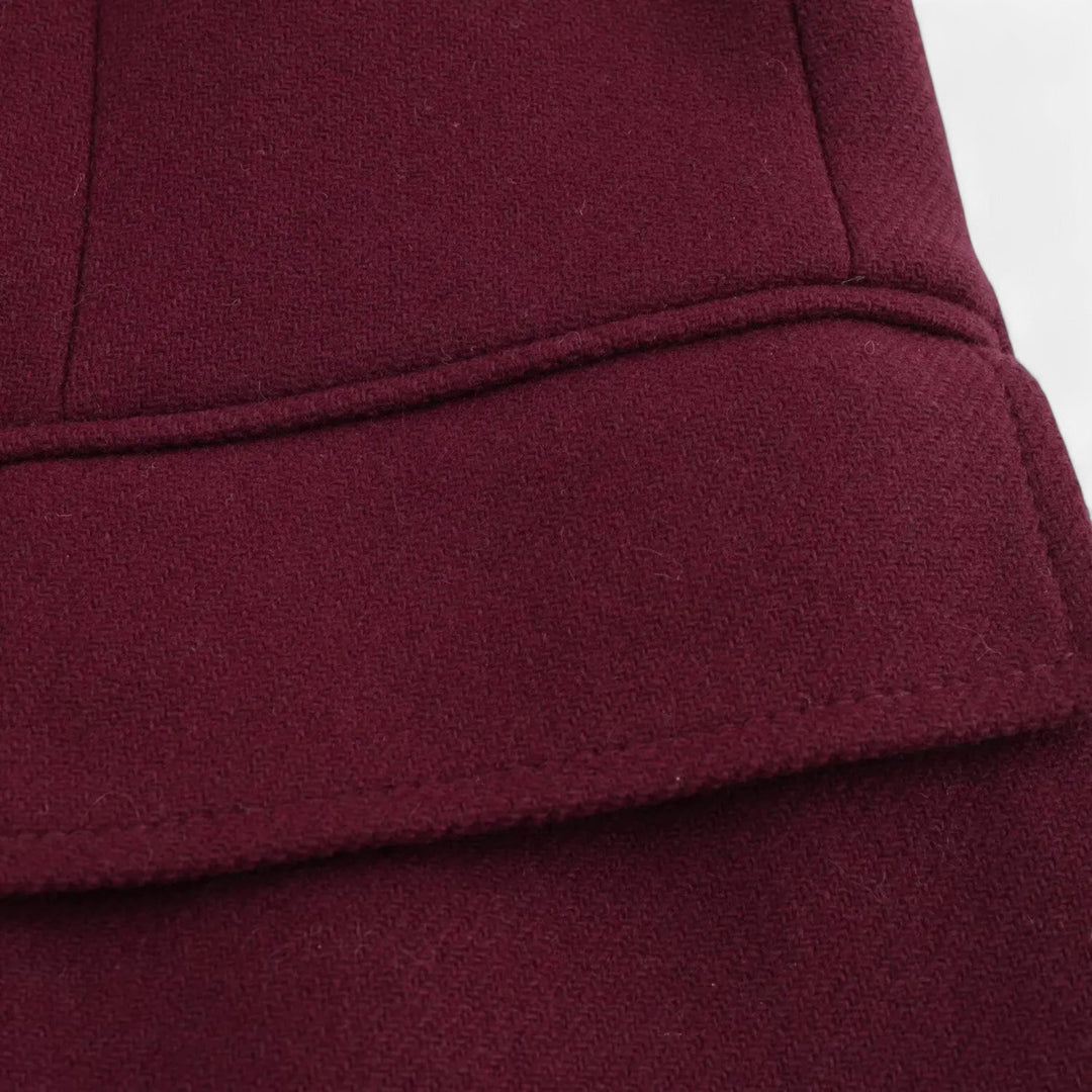 Radmila | Sleek Reversible Liquid Trench Coat
