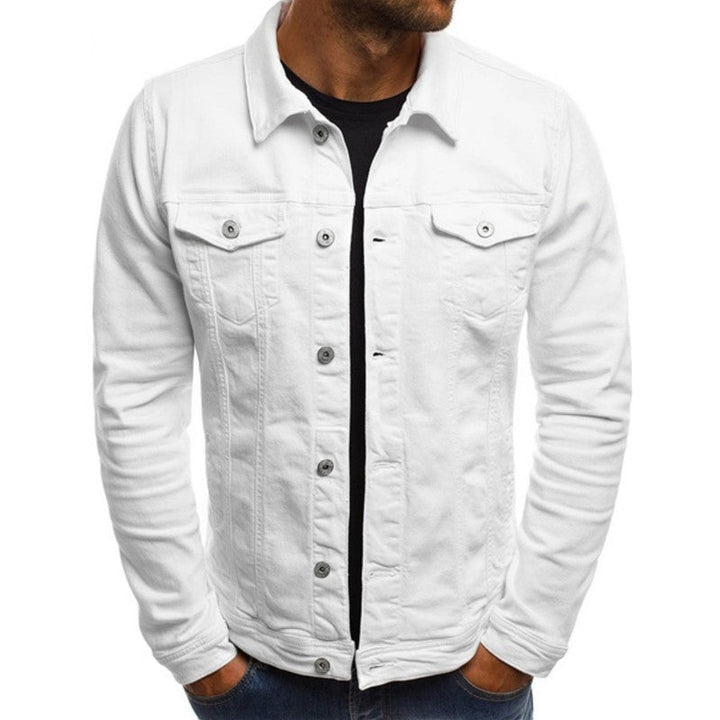 Men's Classic Button-Up Trucker Jacket
