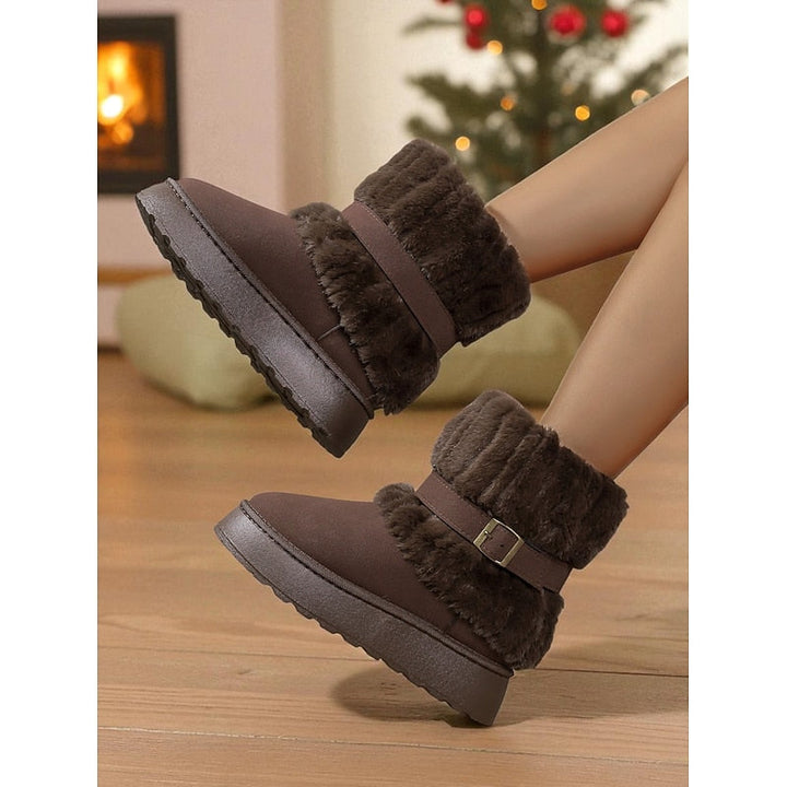 Cecily | Cozy Snow Boots with Fur Trim