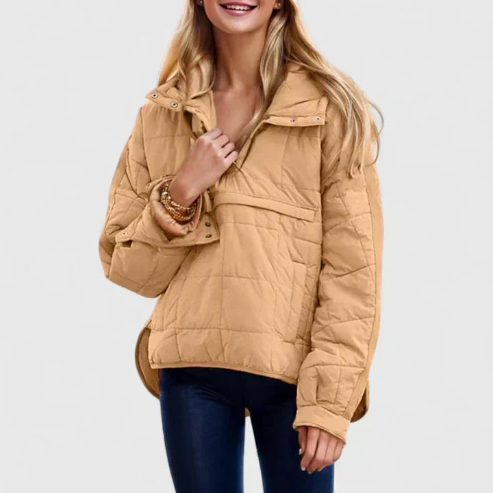 Ryleyann | Elegant Padded Coat with Hood