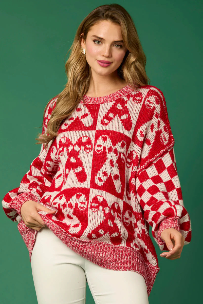 Saar | Crew-Neck Ribbed Casual Sweater