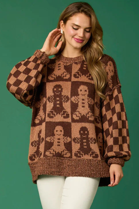 Saar | Crew-Neck Ribbed Casual Sweater