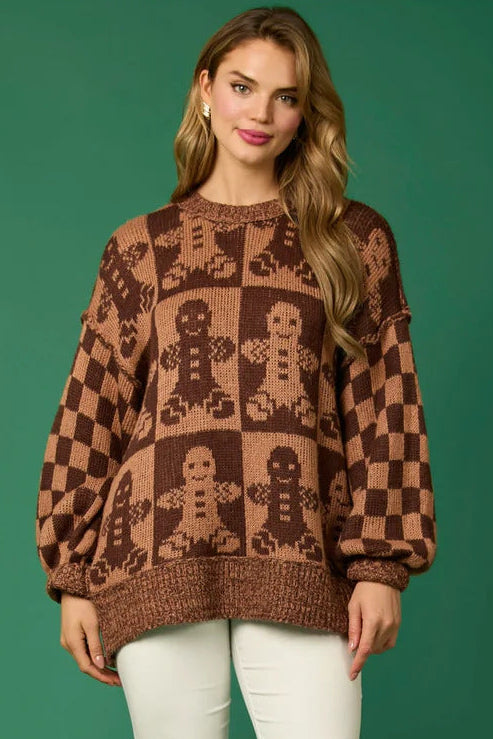 Saar | Crew-Neck Ribbed Casual Sweater