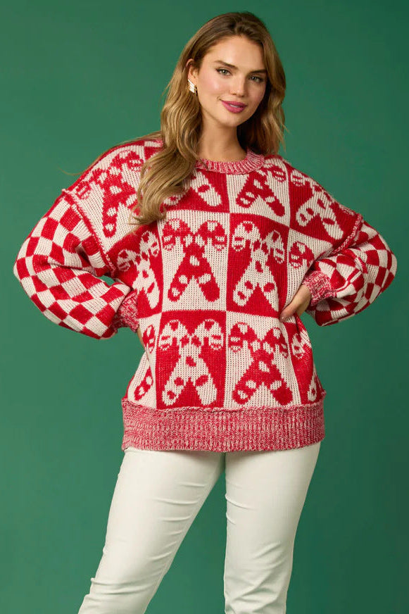 Saar | Crew-Neck Ribbed Casual Sweater