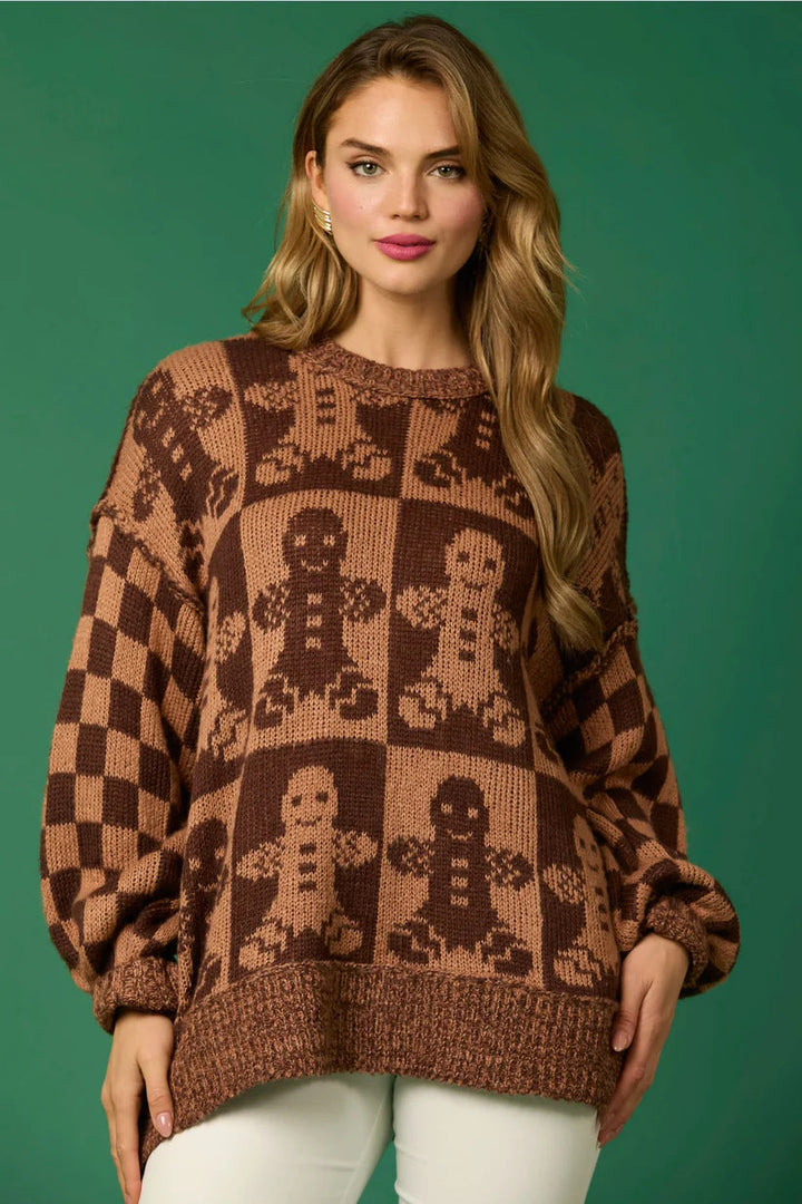 Saar | Crew-Neck Ribbed Casual Sweater