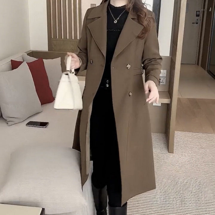 Luminara – Elegant Warm Trench
