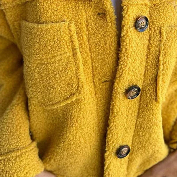 Dion - Short Wool Jacket with Lapels