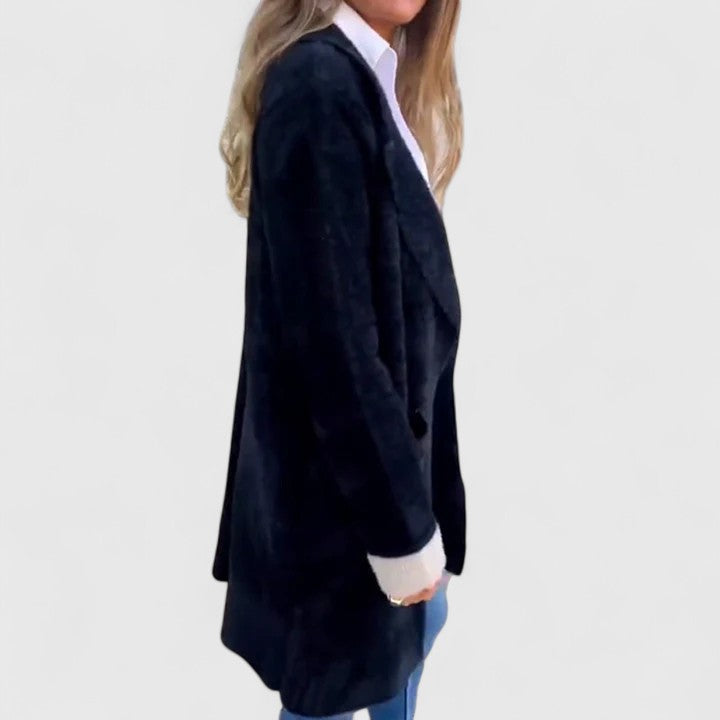 HARPER – LONG BUTTON CARDIGAN