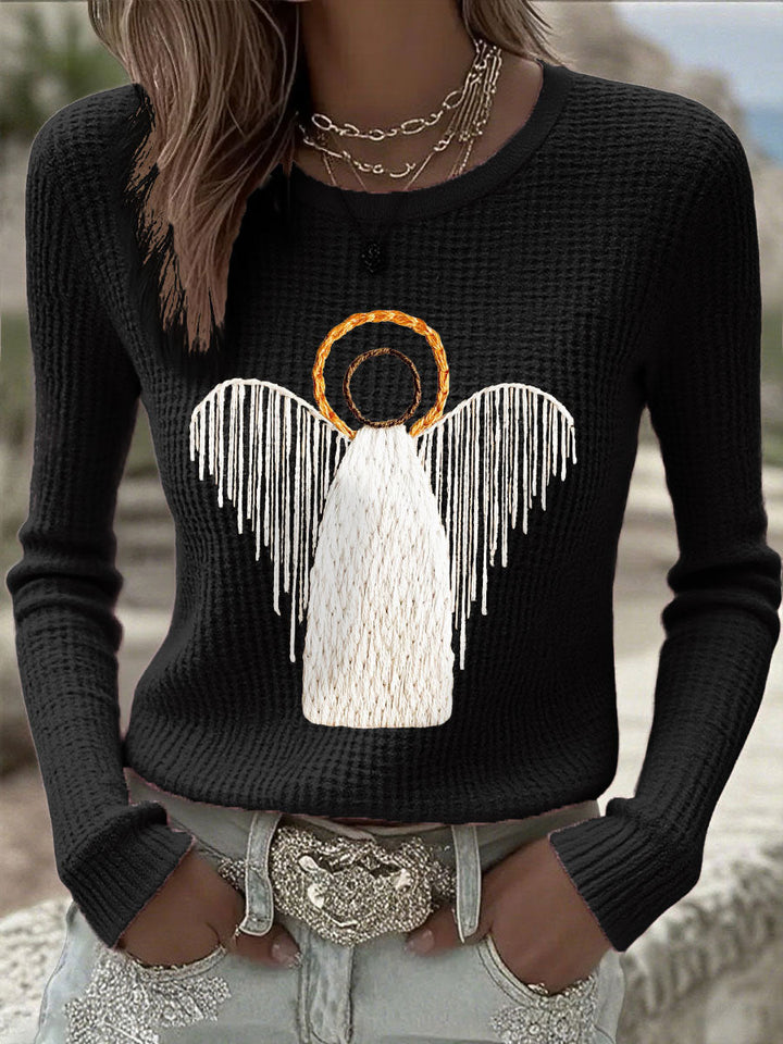 Ladies Christmas Jesus Crib Tops