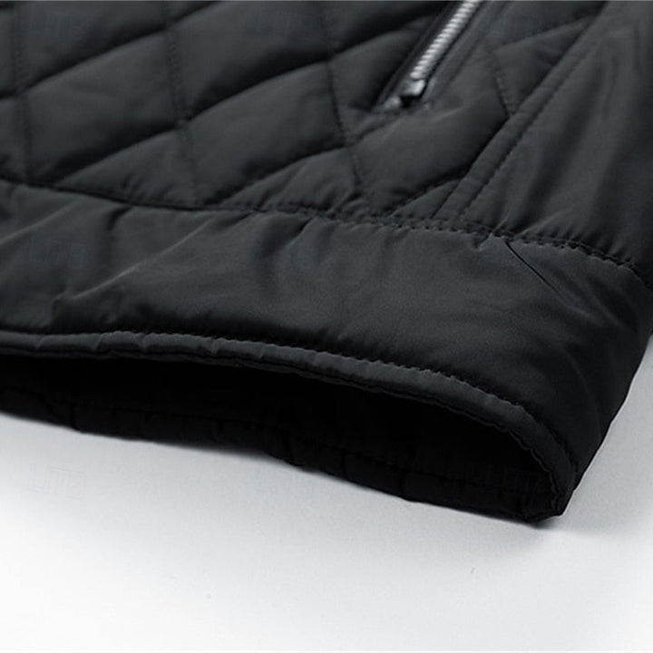 Ashton | Quilted Jacket with Stand-Up Collar