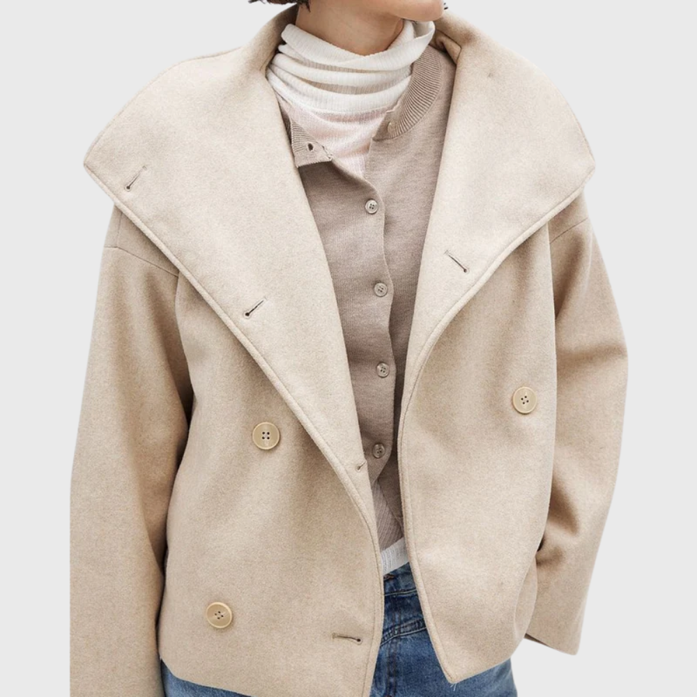 Szilvia | Oversized Double-Sided Sculpted Coat