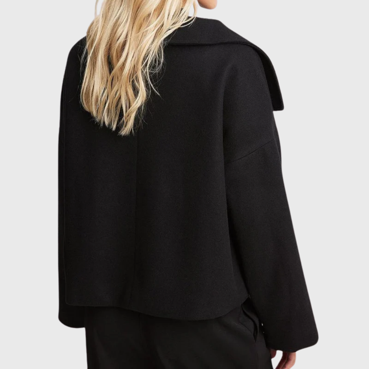 Szilvia | Oversized Double-Sided Sculpted Coat