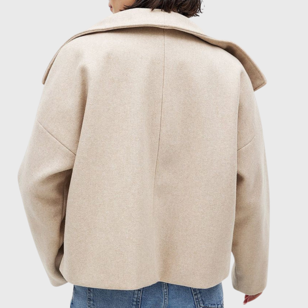 Szilvia | Oversized Double-Sided Sculpted Coat