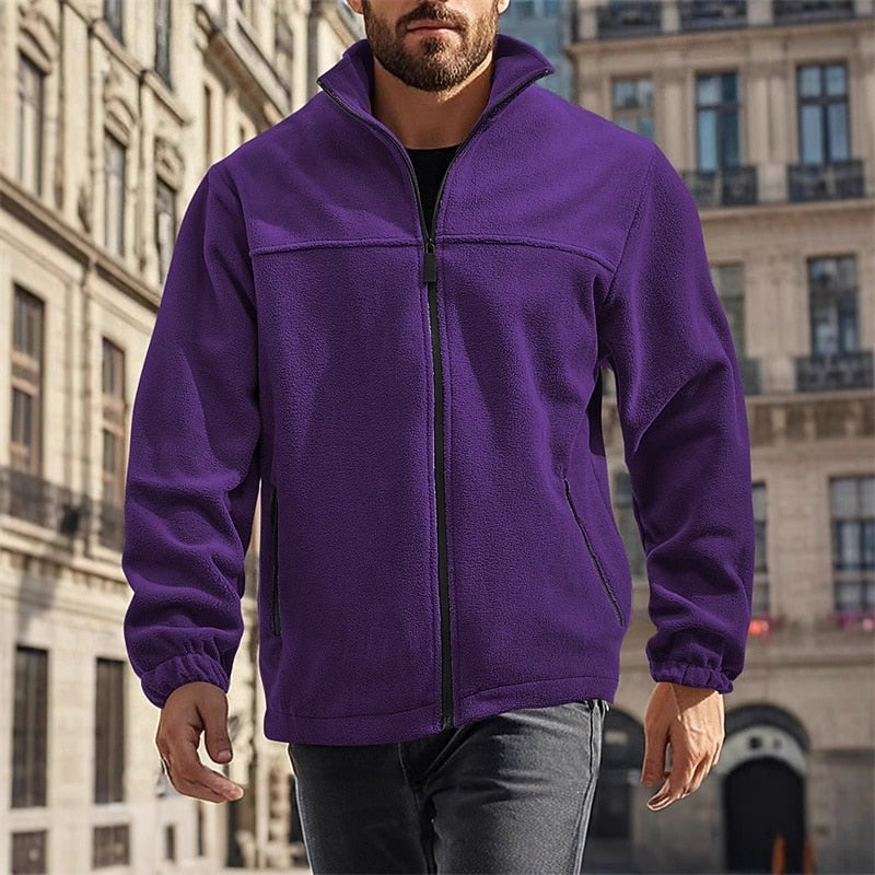 Fletcher | Stand Collar Full Zip Jacket