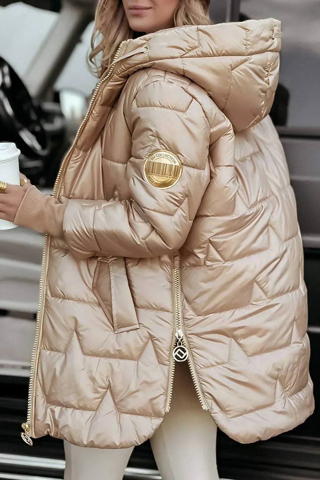 Thyra | Modern Hooded Timeless Puffer Jacket