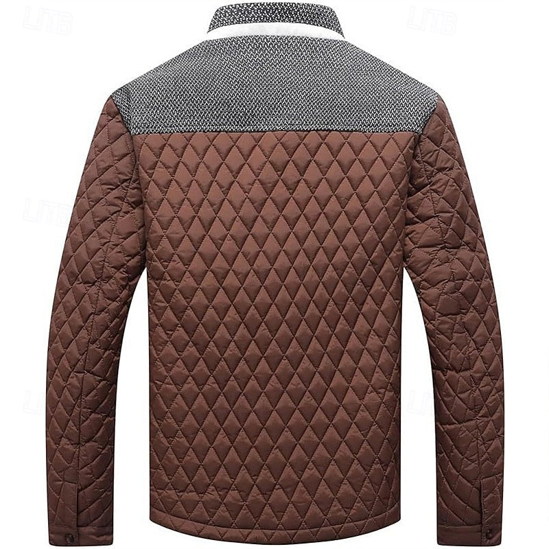 Hayes | Quilted Jacket with Stand-up Collar