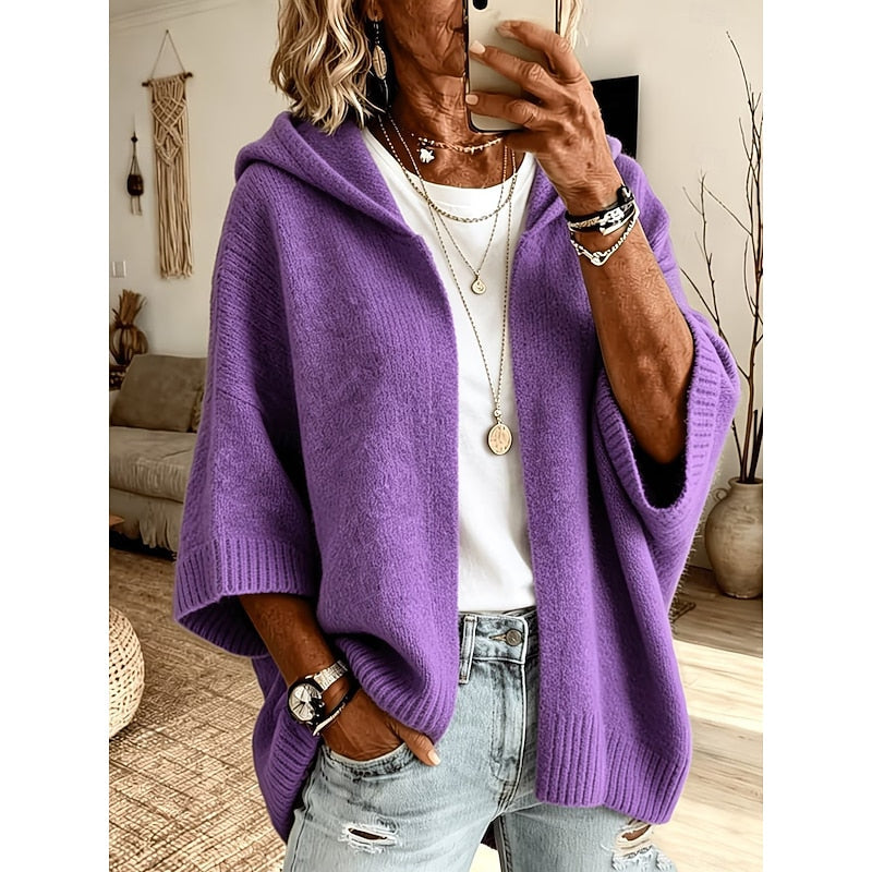 Harriet | Cozy Lined Open-Front Cardigan