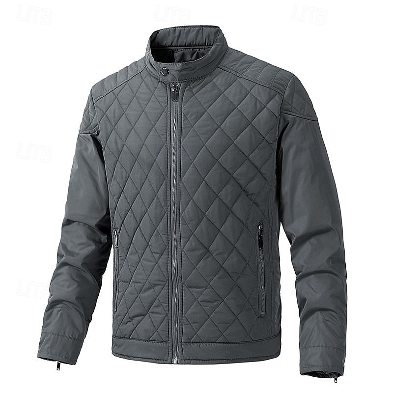 Ashton | Quilted Jacket with Stand-Up Collar