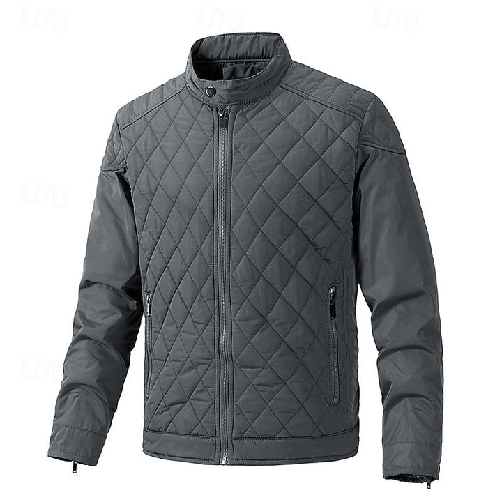 Ashton | Quilted Jacket with Stand-Up Collar