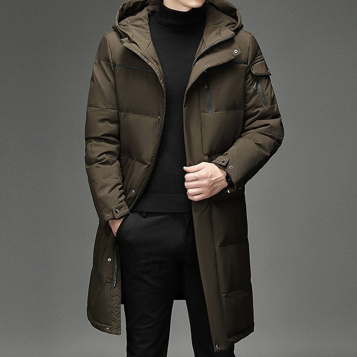 Rupert | Quilted Long Winter Coat