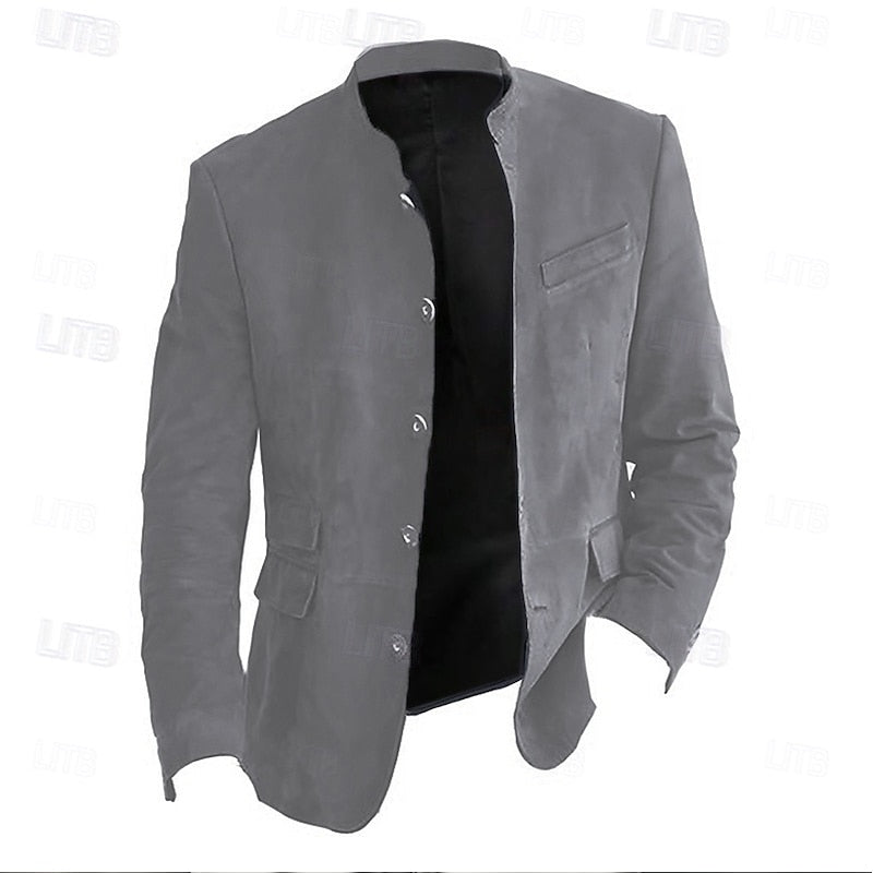Vincent | Soft Stand-Up Collar Jacket