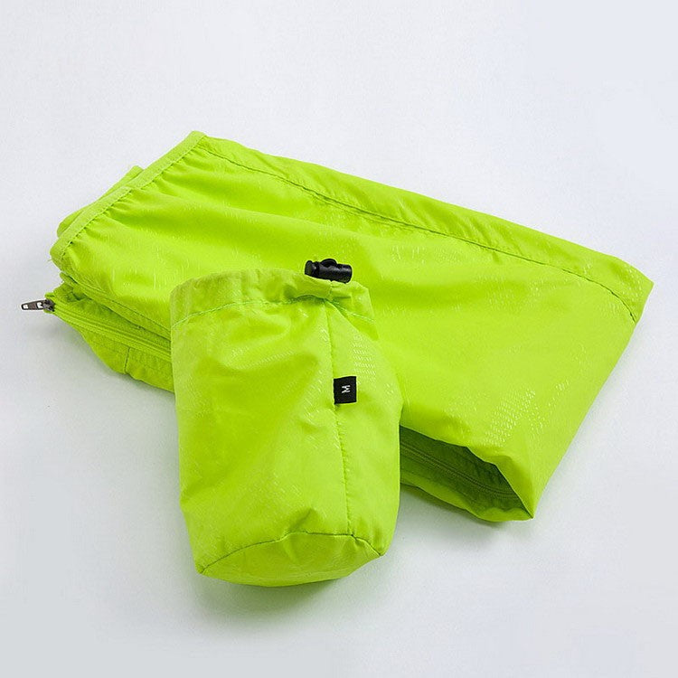 Ultra Lightweight, Foldable Rain-Resistant Wind Jacket