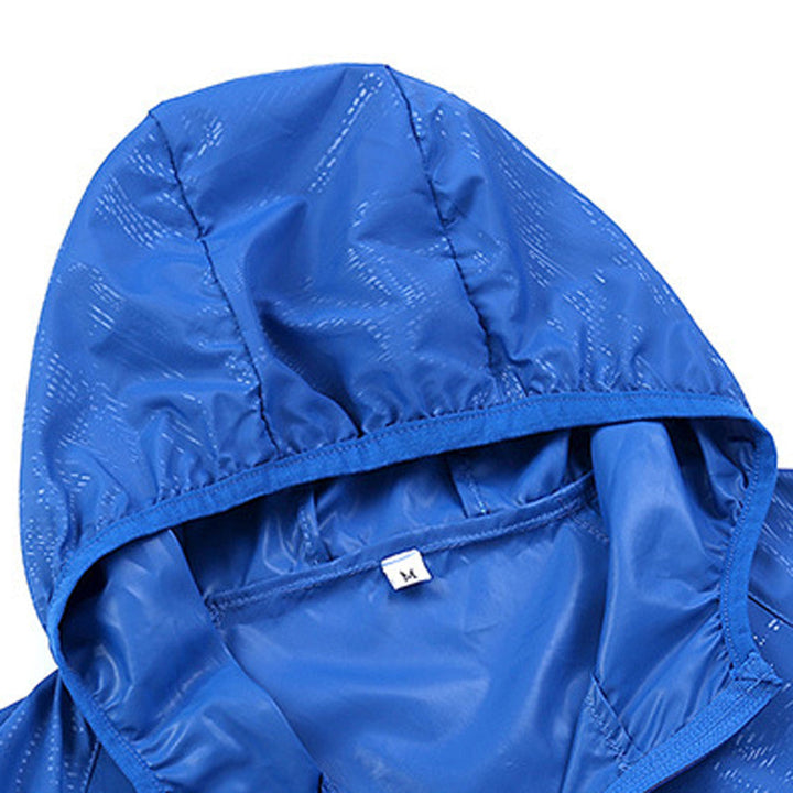 Ultra Lightweight, Foldable Rain-Resistant Wind Jacket