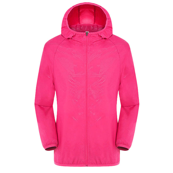 Ultra Lightweight, Foldable Rain-Resistant Wind Jacket