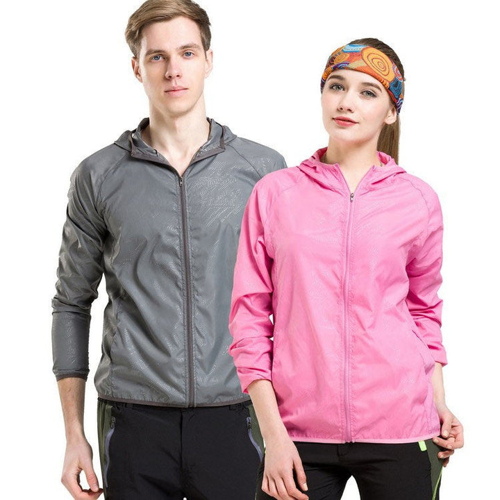 Ultra Lightweight, Foldable Rain-Resistant Wind Jacket