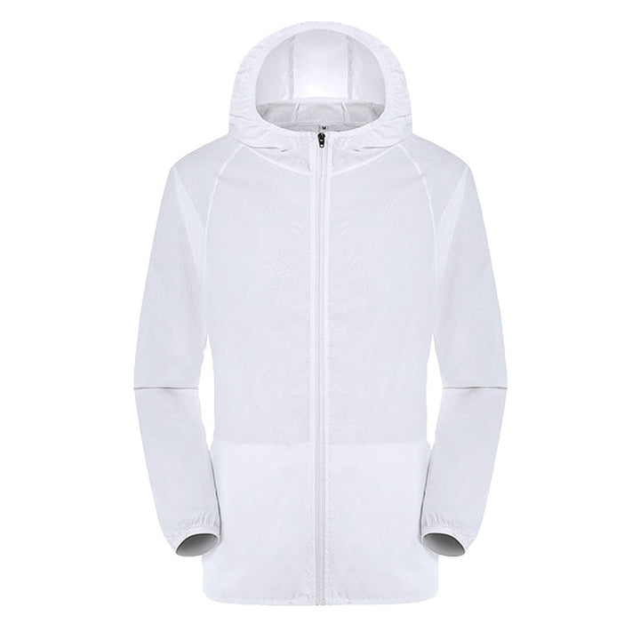 Ultra Lightweight, Foldable Rain-Resistant Wind Jacket