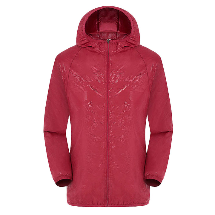 Ultra Lightweight, Foldable Rain-Resistant Wind Jacket