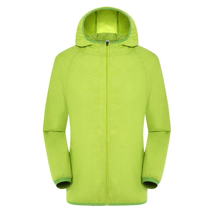 Ultra Lightweight, Foldable Rain-Resistant Wind Jacket