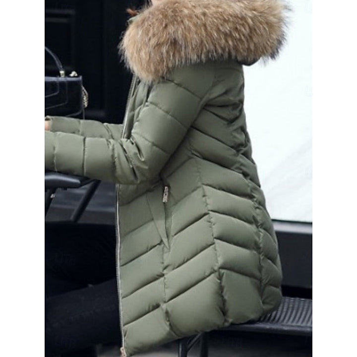 Gwendolyn | Quilted Winter Parka with Hood