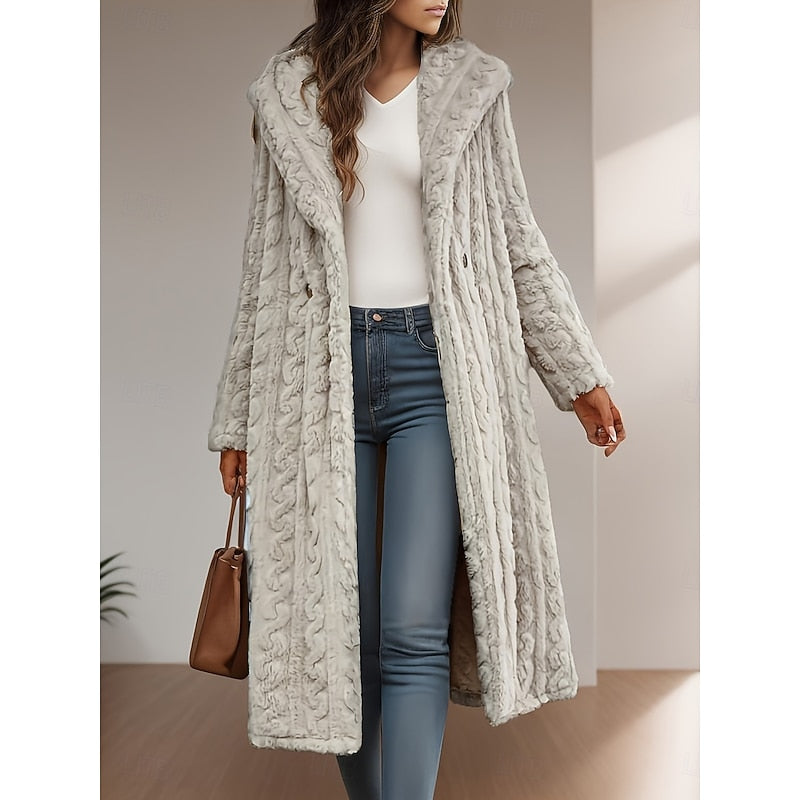 Georgina | Quilted Long Coat