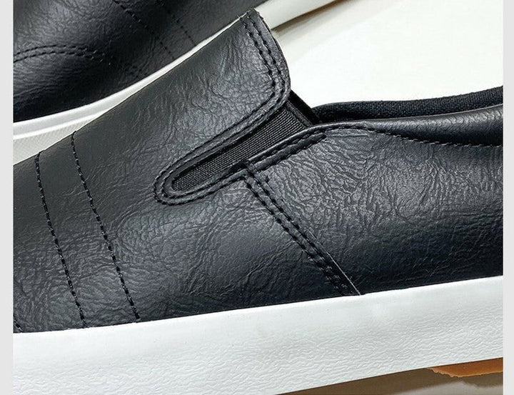 Men's Slip-On Leather Sneakers