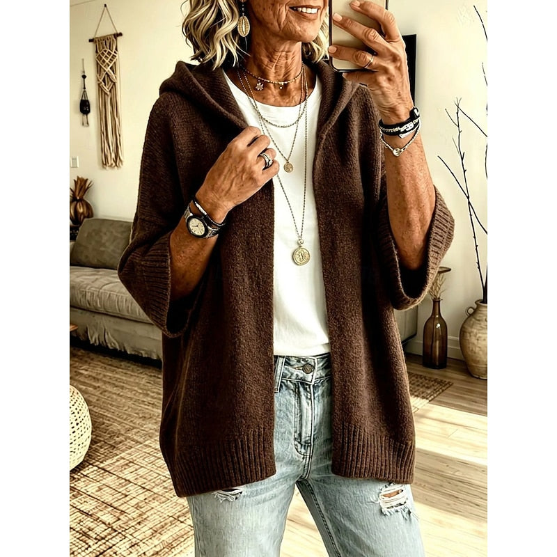 Harriet | Cozy Lined Open-Front Cardigan