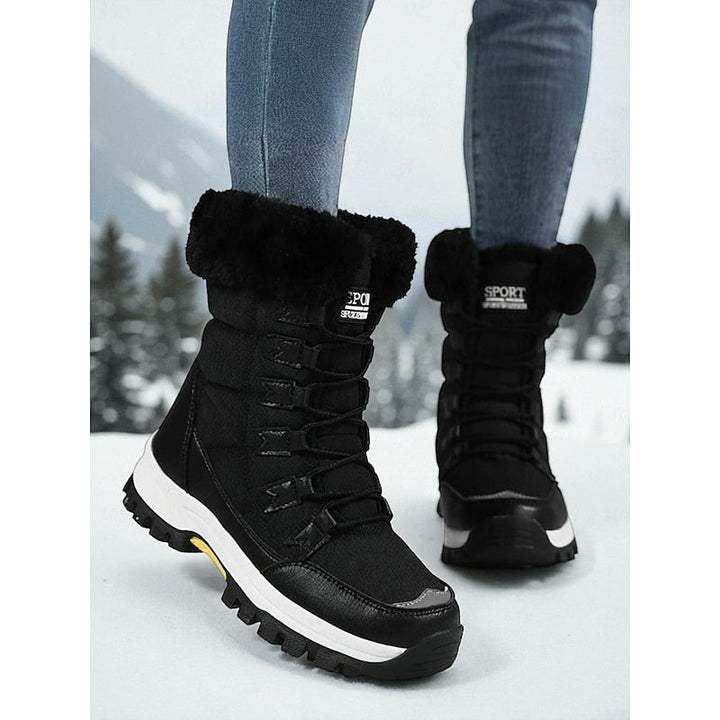 Greta | Cozy Lace-Up Shoes for Winter