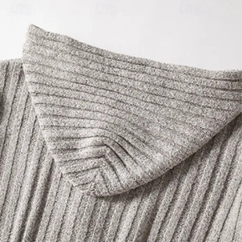 Graham | Cable Knit Hoodie Cardigan