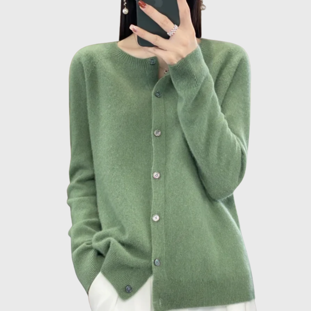 Valerie | Beautiful Button-Front Cardigan
