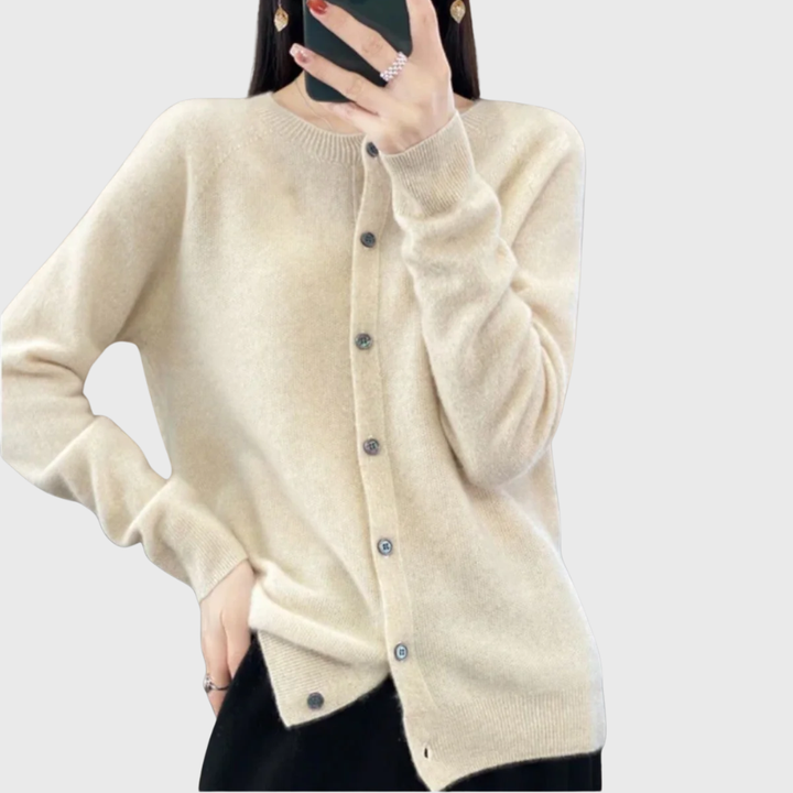 Valerie | Beautiful Button-Front Cardigan