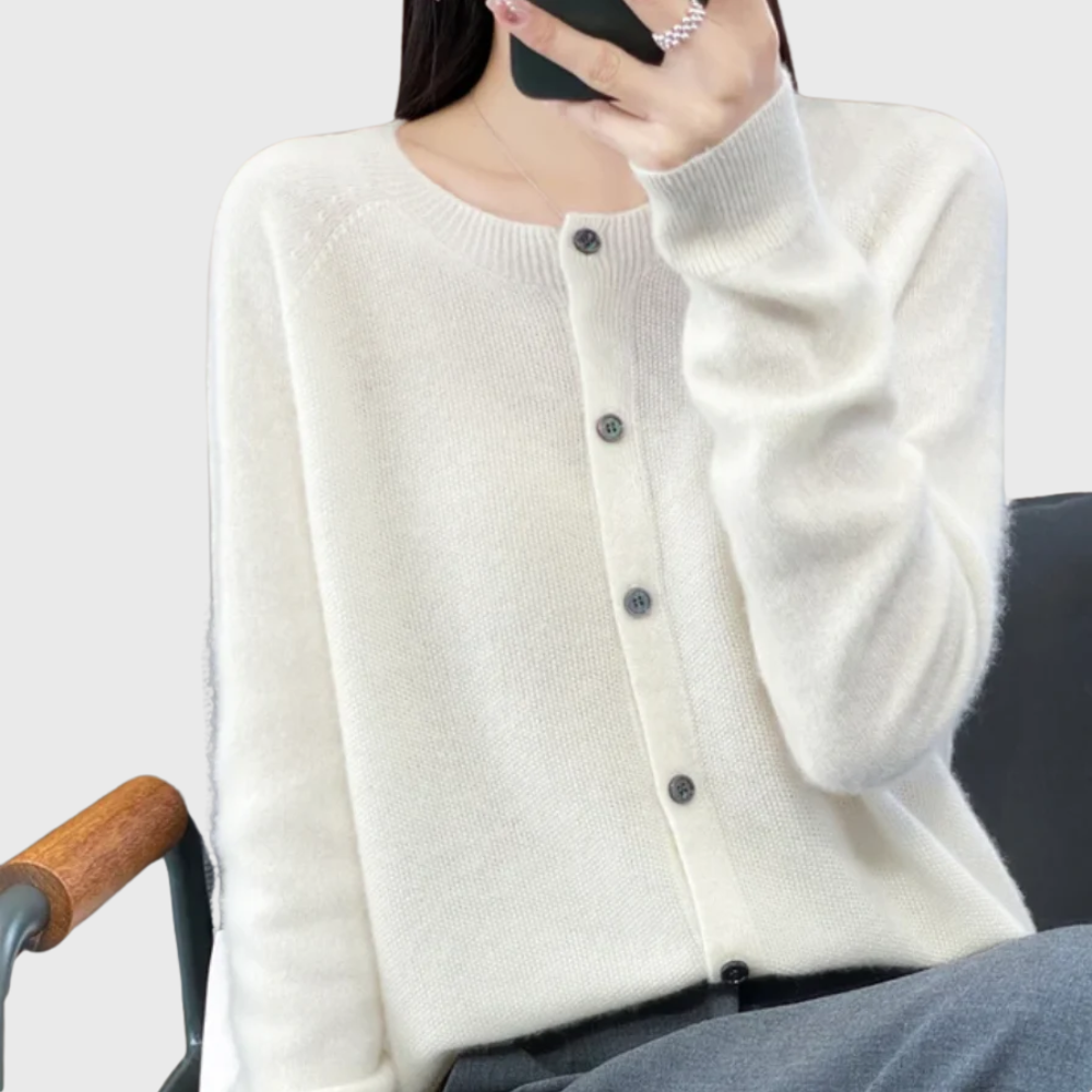 Valerie | Beautiful Button-Front Cardigan