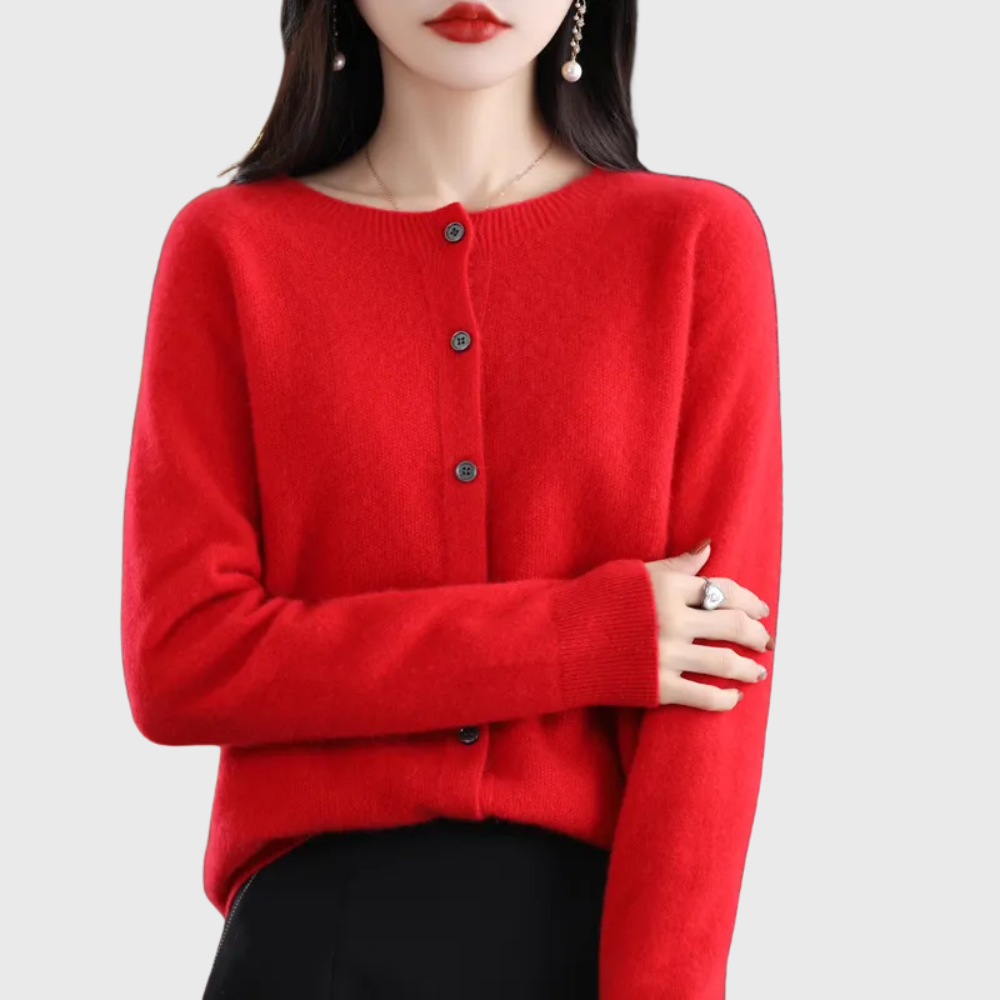 Valerie | Beautiful Button-Front Cardigan