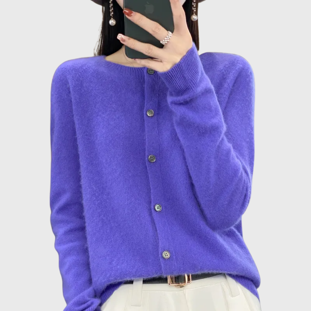 Valerie | Beautiful Button-Front Cardigan