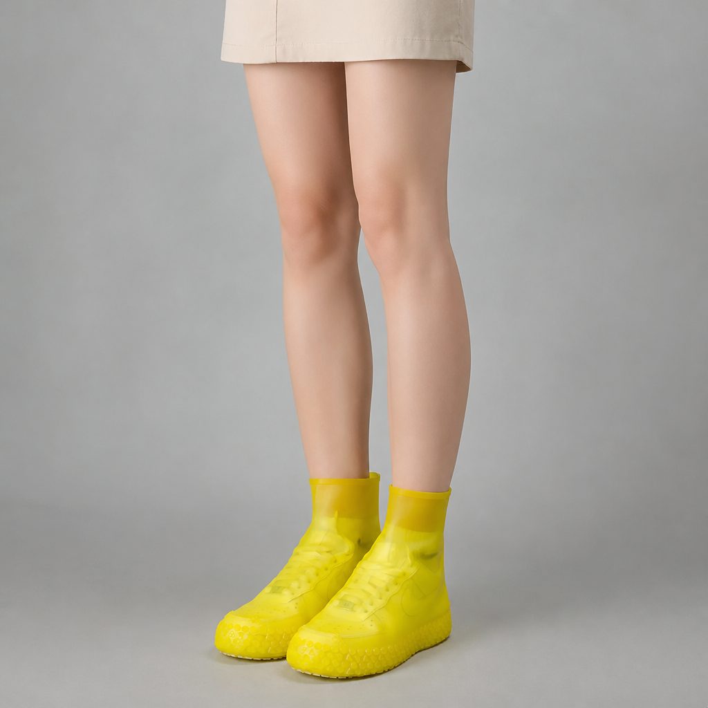Callie | Unisex Overshoes with Textured Sole and Opening