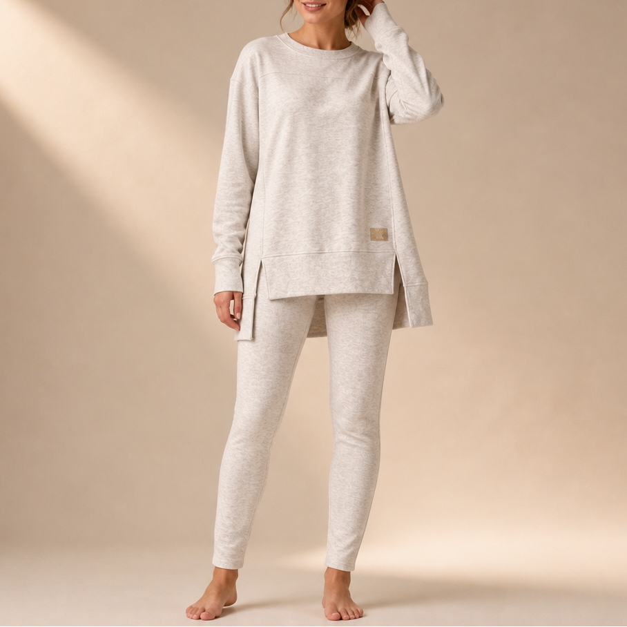 Alina | Women's Two-Piece Set with Tunic and Leggings