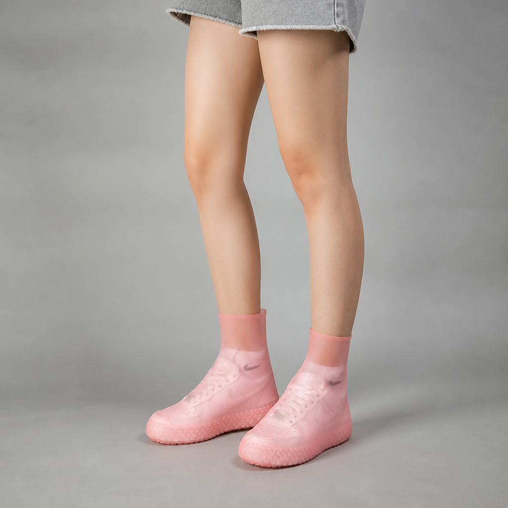 Callie | Unisex Overshoes with Textured Sole and Opening
