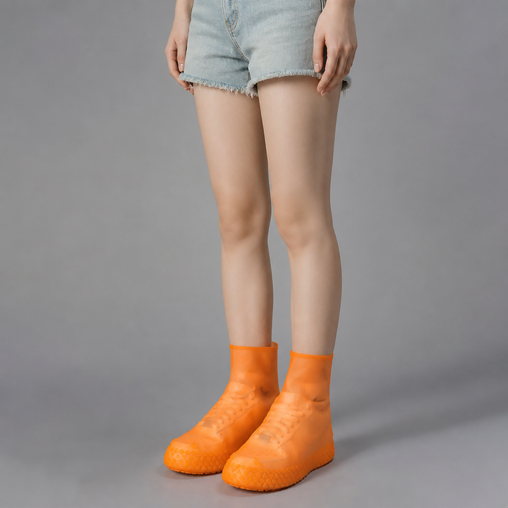 Callie | Unisex Overshoes with Textured Sole and Opening