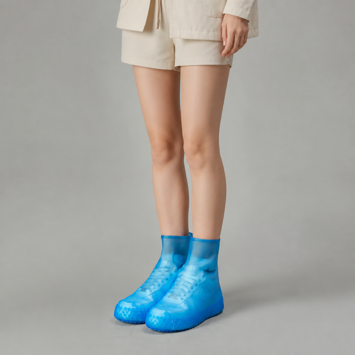 Callie | Unisex Overshoes with Textured Sole and Opening