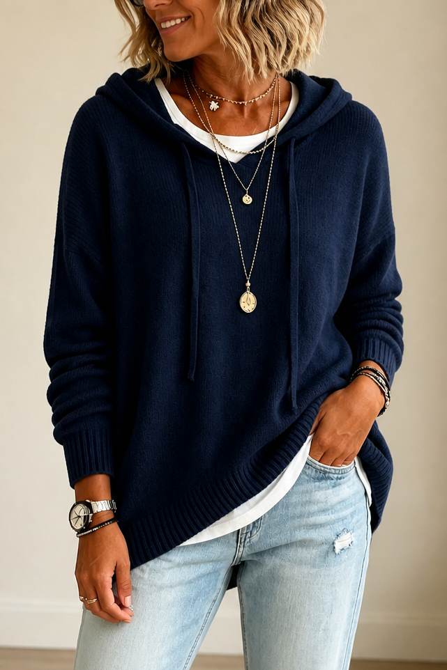 Wearbella – Oversized Hoodie with Drawstrings