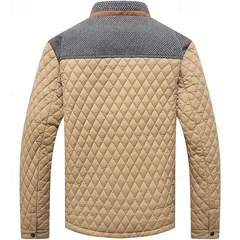 Hayes | Quilted Jacket with Stand-up Collar